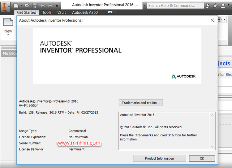 Autodesk Inventor Professional 2016 Full Active