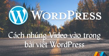 Cách nhúng Video vào trong bài viết WordPress