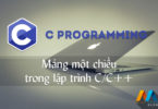 Mảng một chiều trong lập trình C/C++