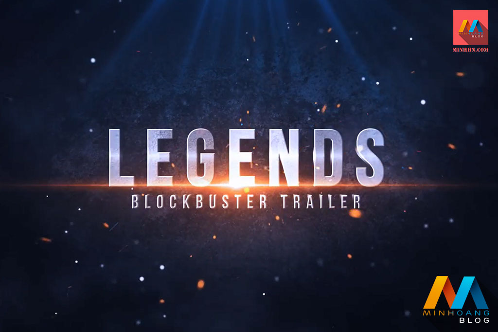 Legends Blockbuster Trailer After Effects Template