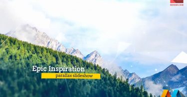 Epic Inspiration Parallax Slideshow After Effects Template