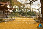 Ngữ pháp N2 (Bài 11/22) - Giáo trình 耳から覚える N2 文法