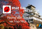 Hướng dẫn điền form xin Visa Nhật Bản