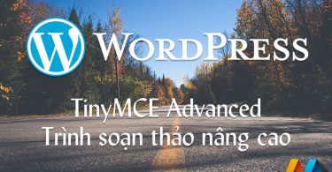 TinyMCE Advanced – Mở rộng chức năng cho trình soạn thảo WordPress