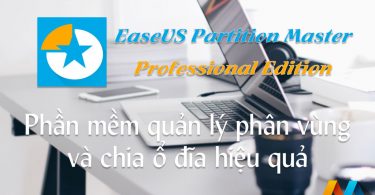 EaseUS Partition Master 11.8 Professional Edition Full Version – Phần mềm quản lý phân vùng và chia ổ đĩa tốt nhất