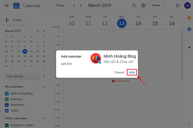 Hướng dẫn thêm Lịch Âm (VN) vào Google Calendar - Hình 1