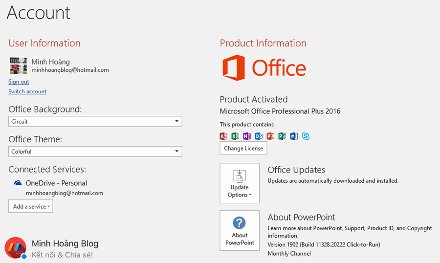 Không thể active Microsoft Office 2016 với License Key? - Hình 5