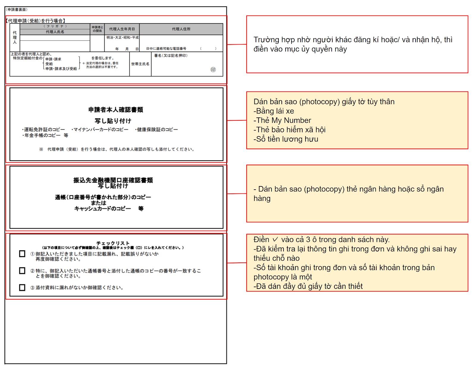 Thông tin chi tiết và cách điền đơn xin trợ cấp 10 man yên từ chính phủ Nhật Bản (theo mẫu mới nhất) - Hình 5