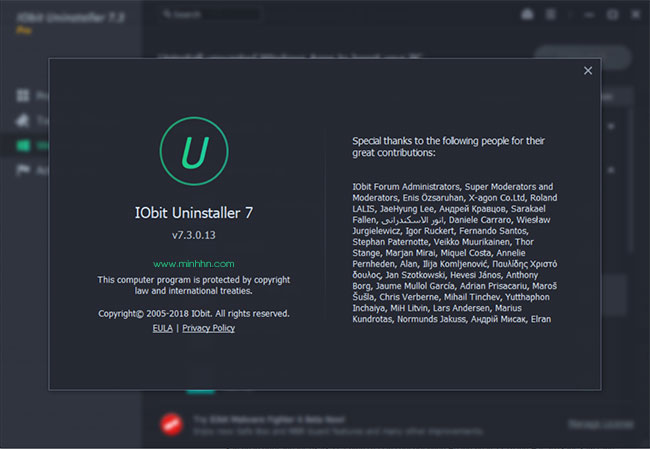 IObit Uninstaller Pro 7.3.0.13 Full Version