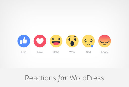 Reactions For WordPress