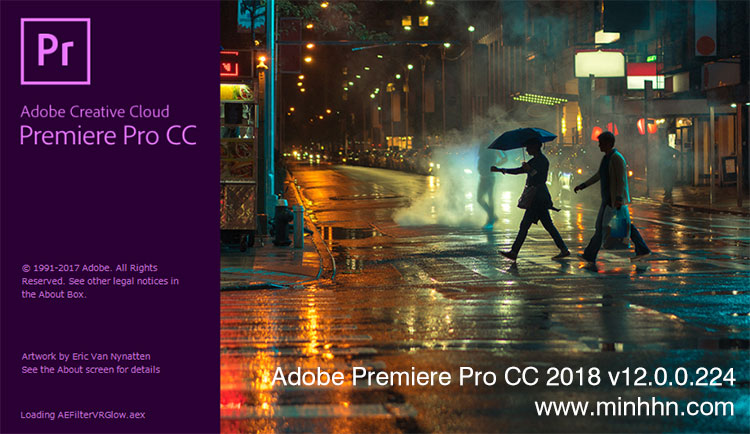 Adobe Premiere Pro CC 2018 v12.0.0.224 X64 - Phần mềm dựng phim chuyên nghiệp