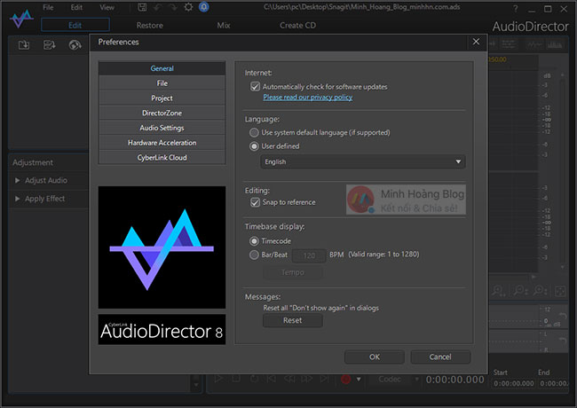 Download CyberLink AudioDirector Ultra 8.0.2406.0