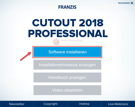 Install and Active Franzis CutOut 2018 Professional 6.1.0.2