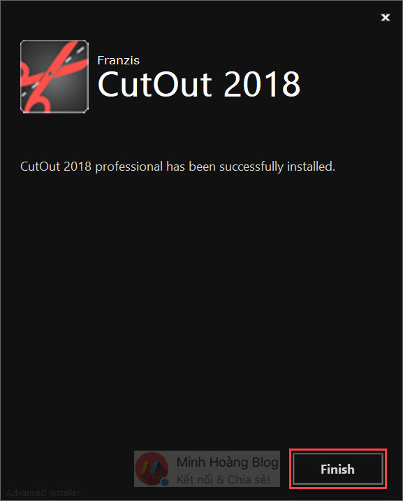 Install and Active Franzis CutOut 2018 Professional 6.1.0.2