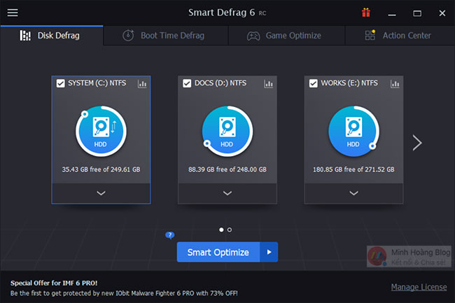 IObit Smart Defrag Pro 6.0.0.88 Full version