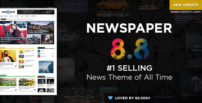 Newspaper v8.8.1 – The Best News Magazine WordPress Theme