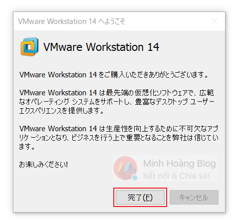 Cài đặt VMware Workstation Pro 14.1.2 (Build 8497320) Full License