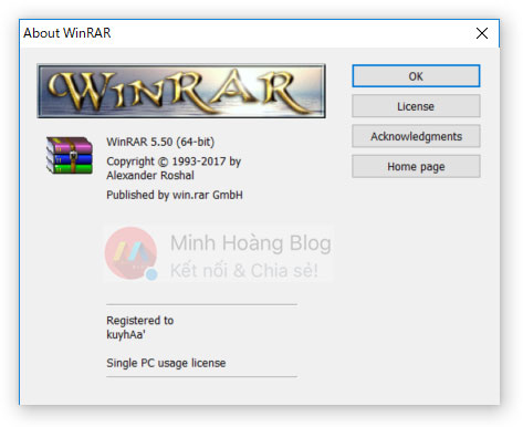 WinRAR 5.50 – Phần mềm giải nén mới nhất