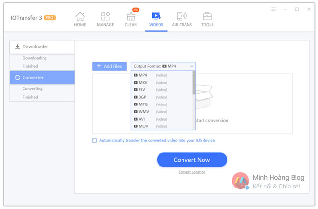 [Miễn phí] IOTransfer - Dễ dàng chuyển đổi dữ liệu giữa iPhone, iPad, iPod với máy tính của bạn