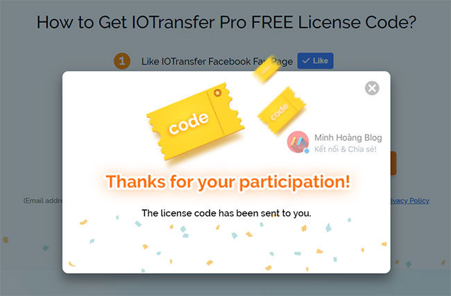 Get IOTransfer Pro FREE License Code