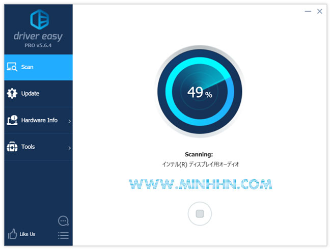 Phần mềm tìm kiếm và cài đặt driver online Driver Easy Pro