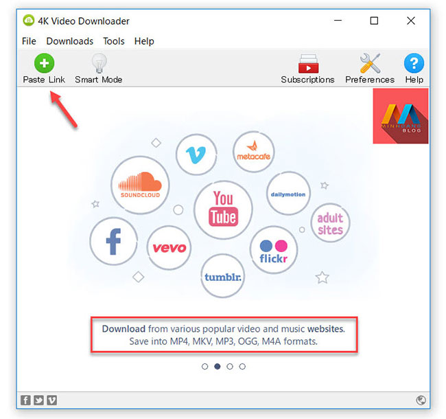 Download 4K Video Downloader v4.4 Full Version – Tải video từ Facebook, Youtube