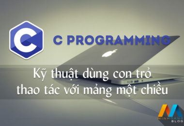 Kỹ thuật dùng con trỏ thao tác với mảng một chiều