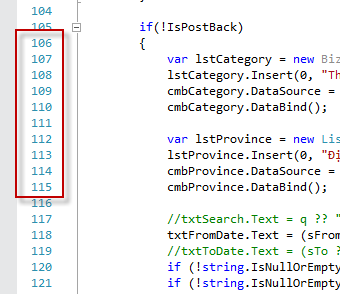 Cách hiển thị dòng (line number) trong Visual Studio - Minh Hoàng Blog |  Cùng nhau chia sẻ kiến thức lập trình, tự học tiếng Nhật online và cuộc  sống Nhật Bản!
