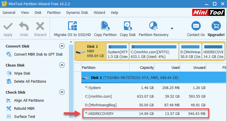 Recovery Partition