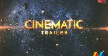 Cinematic Epic Trailer After Effects Template