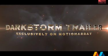 Darkstorm Trailer After Effects Template