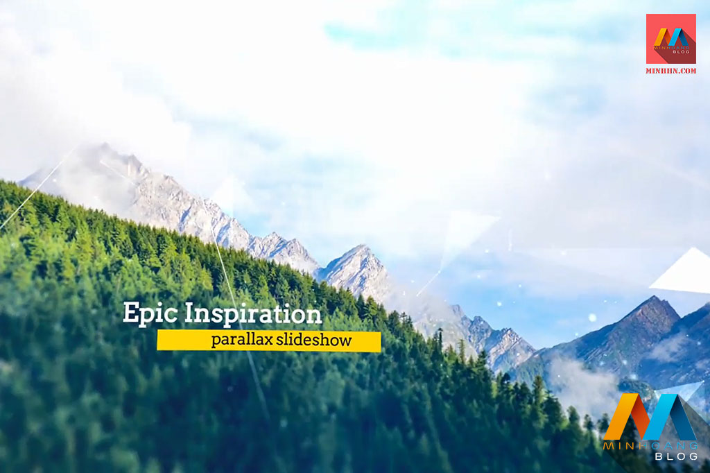 Epic Inspiration Parallax Slideshow After Effects Template