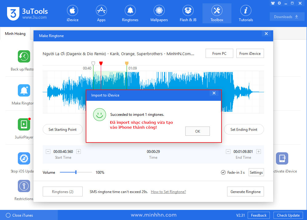 3uTools - Công cụ miễn phí giúp quản lý, backup, jailbreak... iPhone, tiện lợi hơn iTools - Hình 21