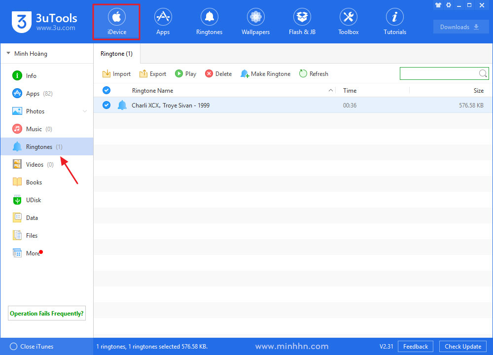 3uTools - Công cụ miễn phí giúp quản lý, backup, jailbreak... iPhone, tiện lợi hơn iTools - Hình 14