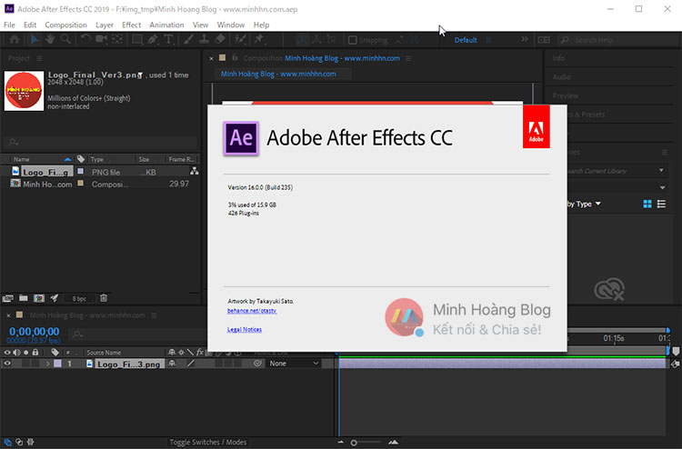 Adobe After Effect CC 2019 v16.0.0 (Build 235) Full Version – Phần mềm biên tập video chuyên nghiệp 2019 - Hình 4