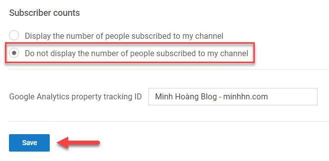 How to Hide Your YouTube Subscribers Count