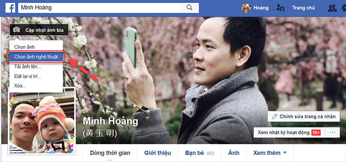 Hướng dẫn tạo ảnh bìa cover Facebook bằng video cực thú vị