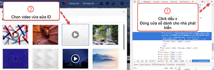 Hướng dẫn tạo ảnh bìa cover Facebook bằng video cực thú vị