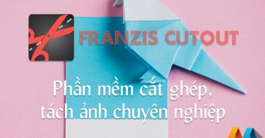 Franzis CutOut 2018 Professional 6.1.0.2 - Phần mềm cắt ghép, tách ảnh chuyên nghiệp