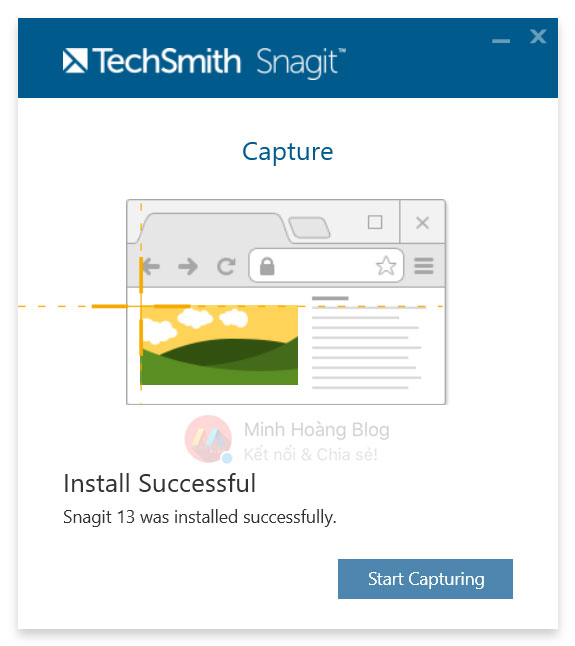 Cài đặt và active TechSmith Snagit  v13.1.5