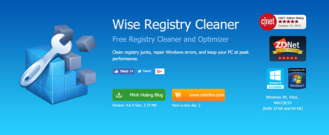 Wise Registry Cleaner Pro 9.6.4.630 - Giải pháp toàn diện cho việc dọn dẹp và sửa chữa registry trên Windows