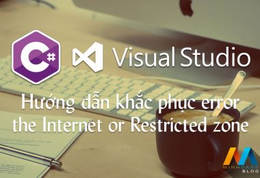 Hướng dẫn khắc phục compiler error the Internet or Restricted zone