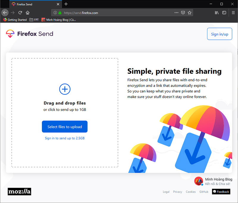 Firefox Send chính thức ra mắt dịch vụ chuyển file miễn phí, cho phép chia sẻ đến 2,5 GB - Hình 1