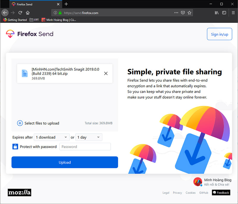 Firefox Send chính thức ra mắt dịch vụ chuyển file miễn phí, cho phép chia sẻ đến 2,5 GB - Hình 2