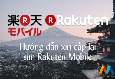 Hướng dẫn xin cấp lại sim Rakuten Mobile