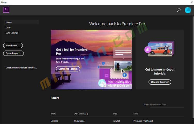 Adobe Premiere Pro CC 2019 v13.0.3 (Build 8) Full Version – Phần mềm dựng phim chuyên nghiệp của Adobe - Hình 2