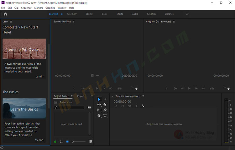 Adobe Premiere Pro CC 2019 v13.0.3 (Build 8) Full Version – Phần mềm dựng phim chuyên nghiệp của Adobe - Hình 3