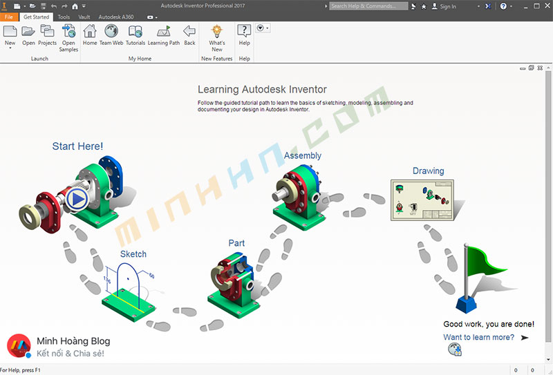 Autodesk Inventor Professional 2017 Full Version + Clip hướng dẫn cài đặt và active - Hình 3