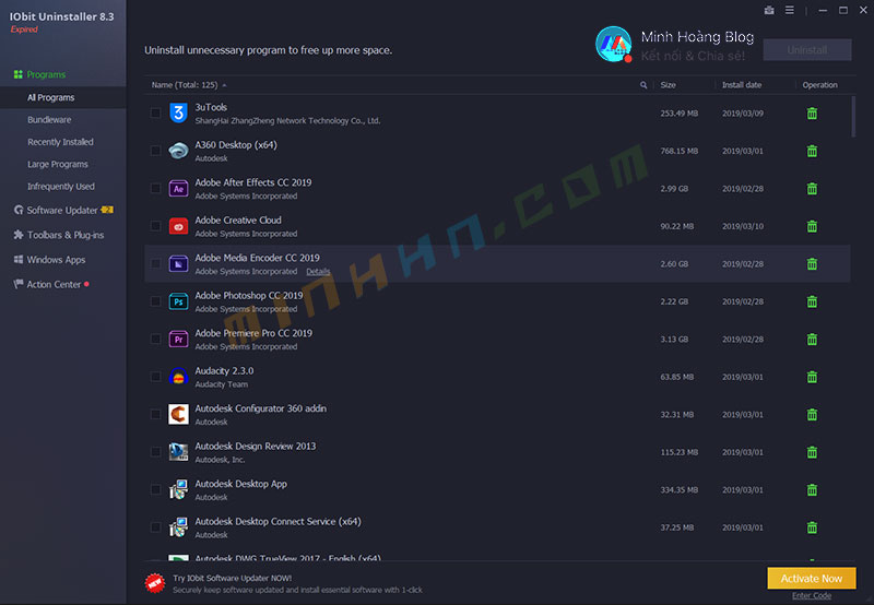 IObit Uninstaller Pro v8.3.0.14 – Phần mềm gỡ cài đặt tận gốc - Hình 2