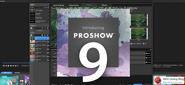 Proshow Producer v9.0.3797 - Phần mềm tạo video và trình diễn ảnh ấn tượng, độc đáo - Hình 1